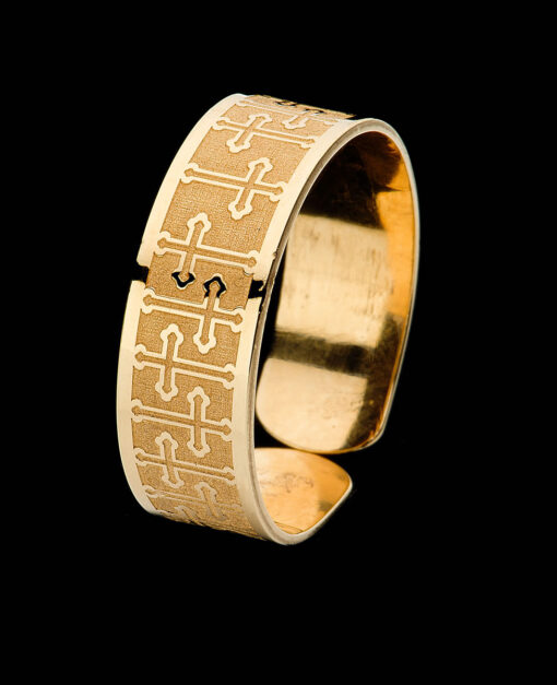 ANEL OURO 18K CRUZ | AN.L632