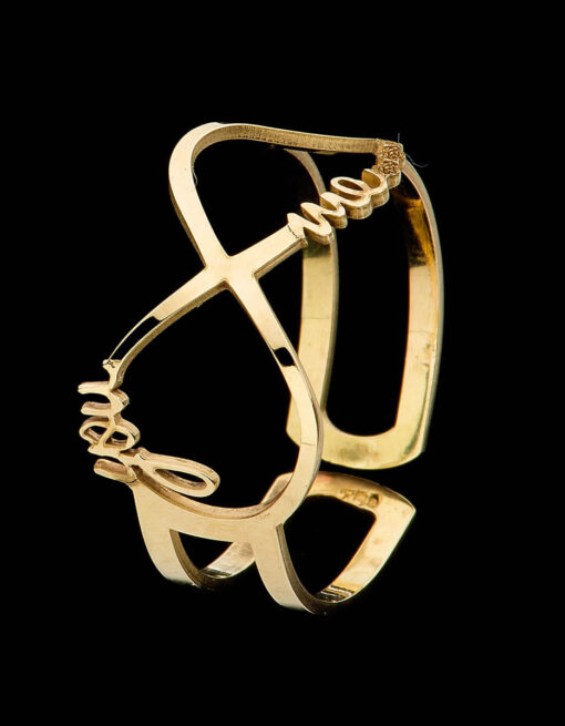 ANEL OURO 18K INFINITO YOU-ME | AN.L670