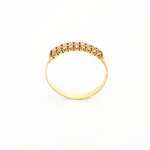 ANEL OURO 18K APARADOR ANDROMEDA ZIRCONIA - Image 2