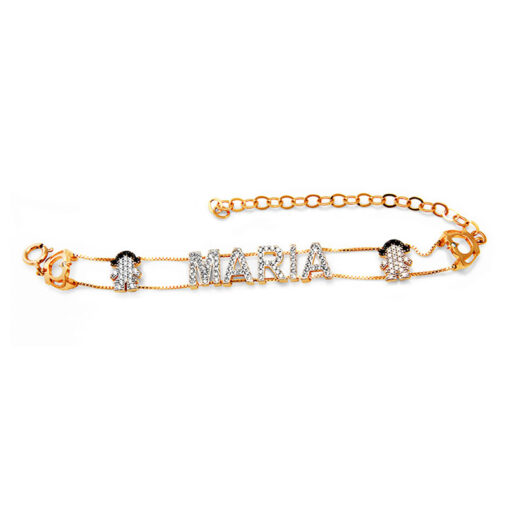 PULSEIRA NOMES FILHOS OURO 18K | PU_0013