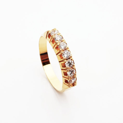 ANEL OURO 18K APARADOR SAGITTA ZIRCONIA - Image 3