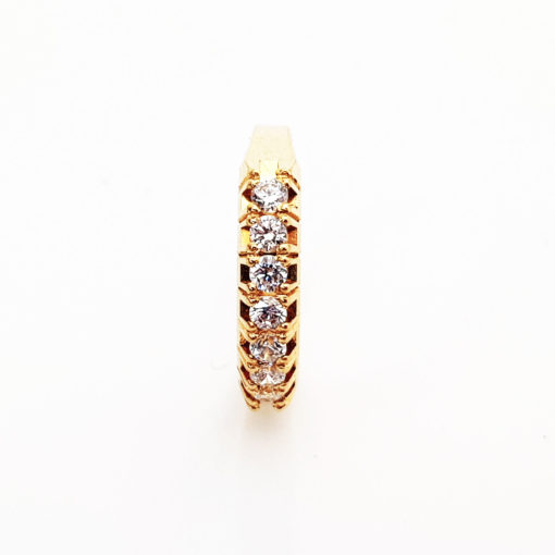 ANEL OURO 18K APARADOR SAGITTA ZIRCONIA - Image 4