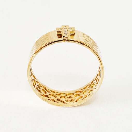 ANEL OURO 18K PAI NOSSO DIAMANTES - Image 4